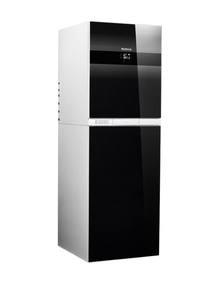 Buderus Gasbrennwert Hybridgerät Logamax plus GBH192iT 15/100 S in schwarz oder weiß