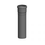 ATEC Abgas Rohr 955 mm DN 80 kürzbar Abgasrohr