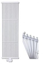Christesen V3 Duplex Vertikal Röhrenheizkörper doppelt Wohnraumheizkörper weiß