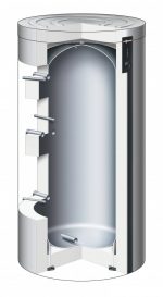 Viessmann Vitocell 100-E Solarspeicher, Heizwasser-Pufferspeicher mit Dämmung 2000L