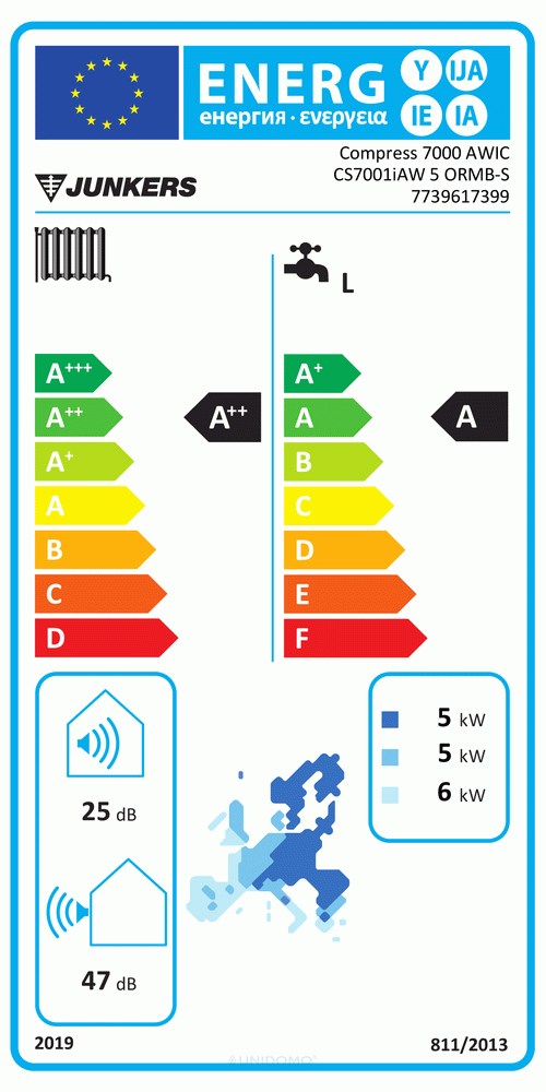 Bosch Luft/Wasser-Wärmepumpe Compress CS7001i AW 7-9-13-17 ORMS, außen, solaroptimiert