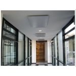 Corpotherma Infrarotheizung Heizpaneele 350 Watt Aluminium 60×60 cm