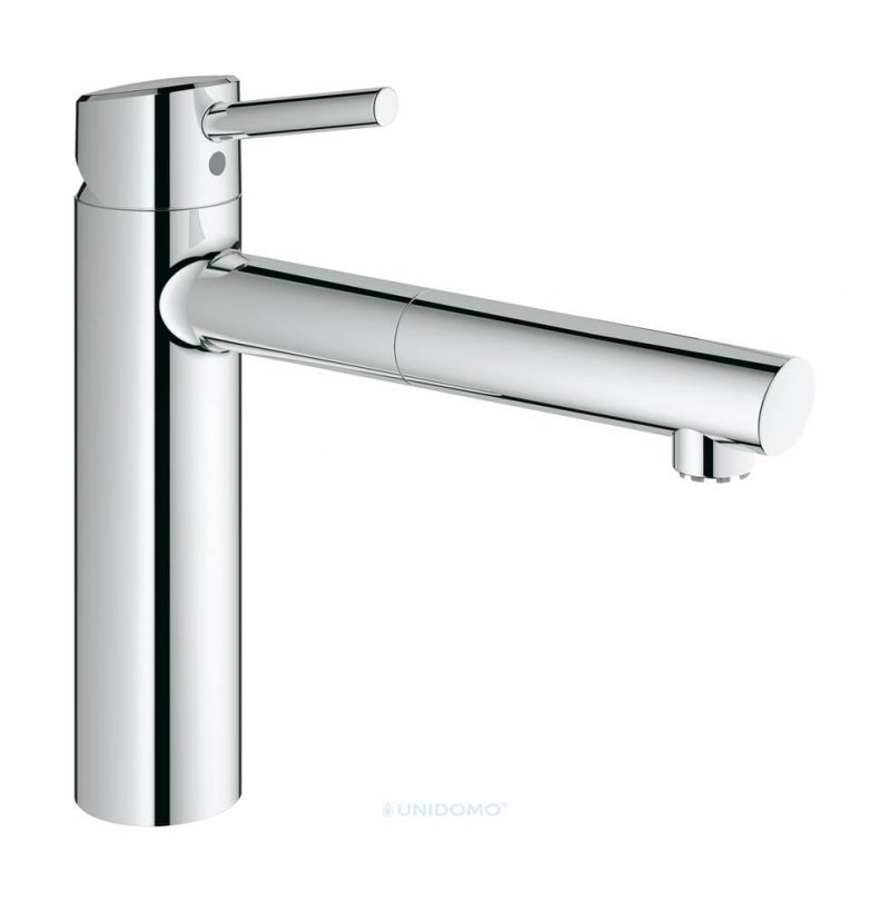 Grohe Küchenarmatur Concetto Niederdruck ausziehbarer Mousseur