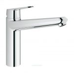 Grohe Einhebel-Spültisch-Batterie Eurodisc C flacher Auslauf Gussauslauf
