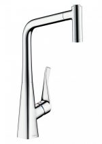 Hansgrohe Metris Einhebel-Küchenarmatur mit Ausziehbrause