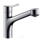 Hansgrohe Spültischmischer Talis S Niederdruck mit Ausziehbrause