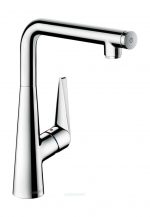 Hansgrohe Küchenarmatur Talis Select S 300 Schwenkauslauf edelstahl-optik