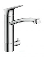 Hansgrohe Logis Einhebel-Küchenarmatur 220 mit Geräteabsperrventil