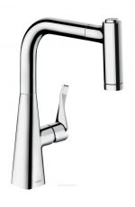 Hansgrohe Küchenarmatur 220 mit sBox Ausziehbrause M7116-H220 chrom