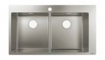 Hansgrohe Edelstahl Einbau Küchenspüle 370×370 S711-F765