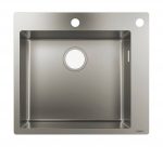 Hansgrohe Edelstahl Einbau Küchenspüle 450 S712-F450 Einbauspüle