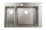 Hansgrohe Edelstahl Einbau Küchenspüle 180×450 S712-F655