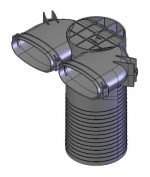 Helios KWL Decken/Wandkasten FRS-DWK 2-51/125 oval