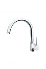 Ideal Standard Küchenarmatur NORA Niederdruck mit herausziehbarer Handbrause Chrom