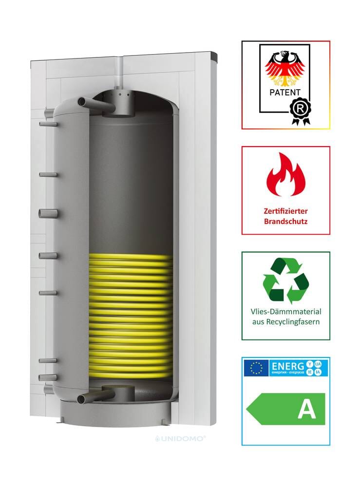 Solarbayer Schichtleit-Pufferspeicher SLS-800-S-Plus mit SLS-System