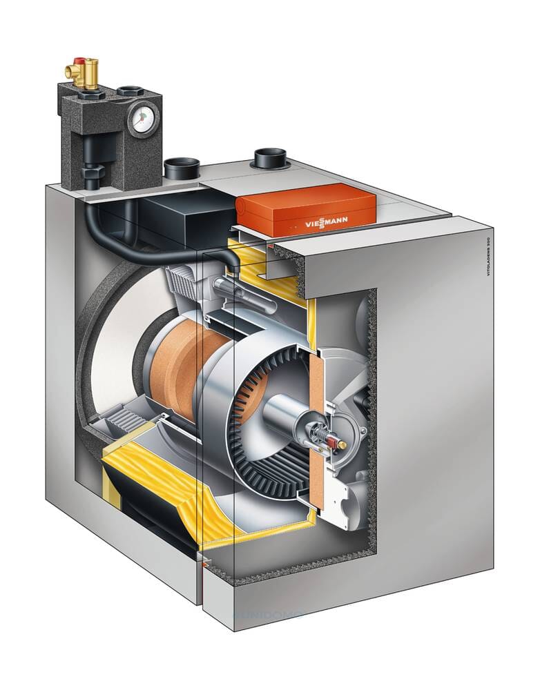 Viessmann Paket Vitoladens 300-C 19,3 kW 2-stufig mit Vitocell 100-H CHA 160 l