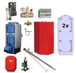 Atmos Kombikessel Paket K1 mit DC 25 GSP Holz/Pellet-Kessel nur Heizbetrieb