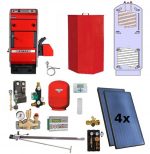 Atmos P-11 Pelletkessel D 20 P 22 kW Pufferspeicher PAWS 800 Liter Solaranlage
