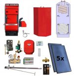 Atmos P-11 Pelletkessel P 30 29 kW Pufferspeicher PAWS 1000 Liter Solaranlage