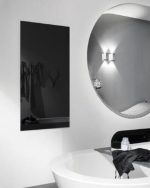 Corpotherma Infrarotheizung Glas / Infrarot – Glaspaneele 600 Watt schwarz 60 x 90 cm