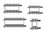 Buderus Heizkreisverteiler HVE-FD-AK mit Durchflussmengenmesser