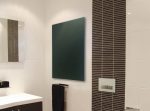 Infrarotheizung Glaspaneele schwarz 850 Watt Maße 60 x 100 cm
