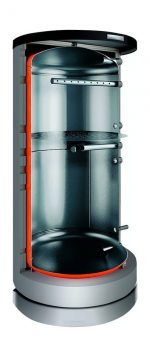 Bosch Pufferspeicher STORA BH 750-6 ERZ 1 B für Wärmepumpen 1820×1030 750L silber