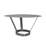 Regenhaube mit Schelle / Vogelschutzgitter
