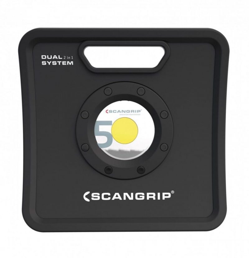 Scangrip NOVA 5K C+R Akku COB LED Strahler Lampe Flutlicht Outdoor Baustrahler 03.5443