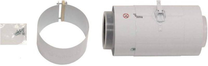 Vaillant Reinigungsöffnung Brennwert Luft-/Abgasführung PP 80/125 mm 0,25m
