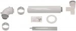 Vaillant Basis-Anschluss-Set Brennwert 60/100 PP an Abgasl. DN 80 im Schacht